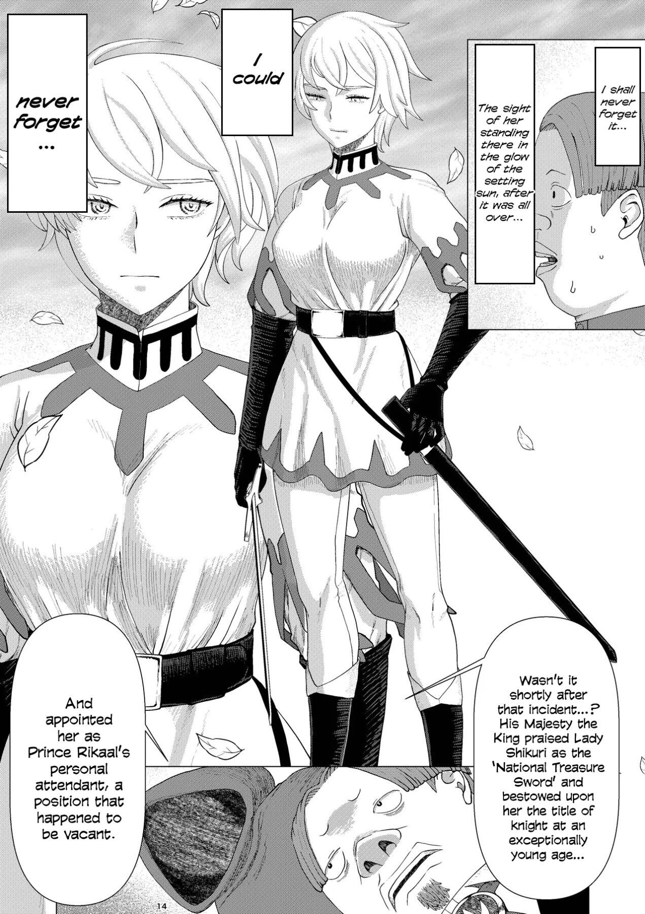 Hentai Manga Comic-Female Knight Interspecies NTR: Sikri and Ricard Volume 1-Read-16